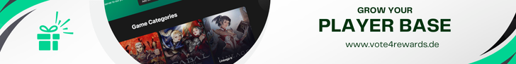 VOTE4REWARDS - DEMO SERVER Banner