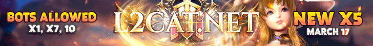 L2CAT - LOW RATE SERVERS - BOTS ALLOWED Banner