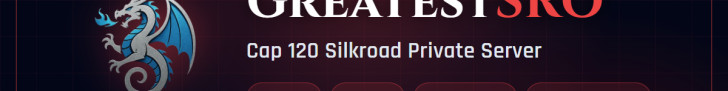 GreatestSRO | Cap 120 Silkroad Server, 5x Solo 10x... Banner